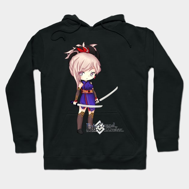 Miyamoto Mushashi Hoodie by Kuroka